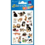 Die Post | La Poste | La Posta Z-DESIGN Sticker Kids 53487 Hunde/Katzen 3 Stück