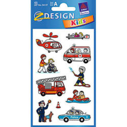 Z-DESIGN Sticker Kids 54137 Motivo 3 pezzi