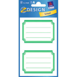 Z-DESIGN Sticker School 59688 sujet 6 pcs.
