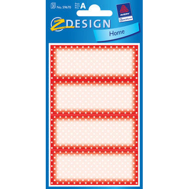 Z-DESIGN Sticker Home 59670 Motivo 3 pezzi