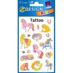 Z-DESIGN Sticker Tattoo 56681 Pferde