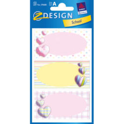 Z-DESIGN Sticker School 59680 sujet 3 pcs.