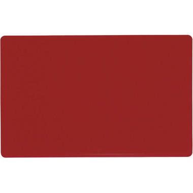 LÄUFER Sous-main Durella 40324 rouge 50x32cm