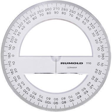 RUMOLD Graphometer 10cm 1110 360°