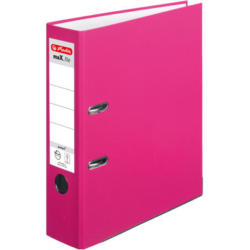 HERLITZ Classeur maX.file A4 8cm 11053683 Pink