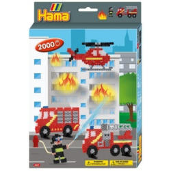 HAMA Set des Perles Midi G1013441-0 Fire Brigade