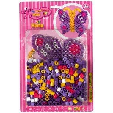 HAMA Set des Perles Maxi G1018908-0 Butterflies