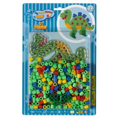 HAMA Set des Perles Maxi G1018909-0 Dino