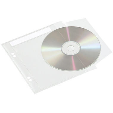 FAVORIT CD/DVD dossier 60276 transparent 10 pcs.