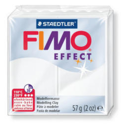 FIMO Plastilina Effect 57g 8020-014 bianco translucente
