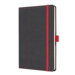CONCEPTUM Carnet de notes A5 CO695 grey-red, dots 194 pages
