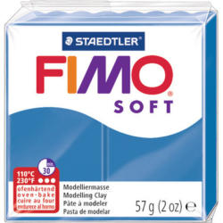FIMO Plastilina Soft 57g 8020-37 blu