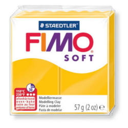 FIMO Knete Soft 57g 8020-16 gelb