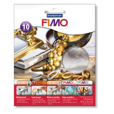 FIMO Film métallic 14x14cm 878181 argent