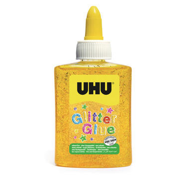 UHU Glitter Glue 49970 jaune