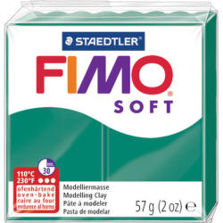FIMO Pâte à modeler Soft 57g 8020-56 vert