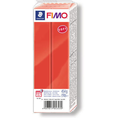 FIMO Modelliermasse soft 8021-24 indischrot 454g