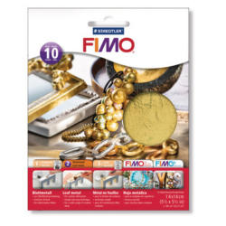 FIMO Blattmetall 14x14cm 878111 gold