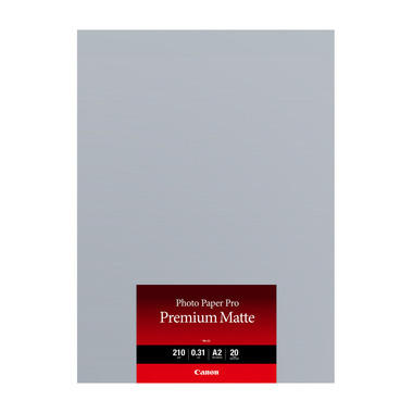 CANON Premium Matte Photo Paper A2 PM101A2 InkJet 210g 20 feuilles