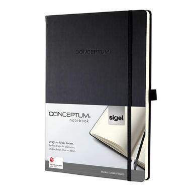 CONCEPTUM Carnet 213x295x20mm CO110 blanco noir