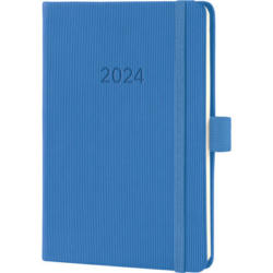 CONCEPTUM Wochenkalender 2024 C2469 marine blue, 2S/1W, HC, A6
