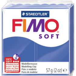 FIMO Pâte à modeler Soft 57g 8020-33 bleu