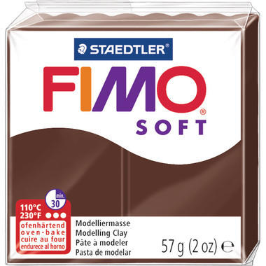 FIMO Knete Soft 57g 8020-75 schoko