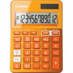 Die Post | La Poste | La Posta CANON Calcolatrice da scrivania LS123KMOR 12 cifre arancione
