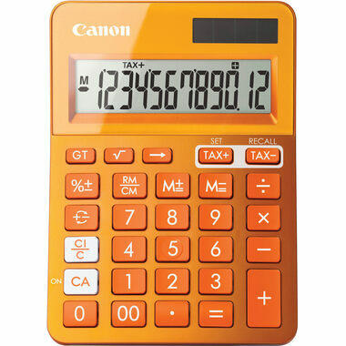 CANON Calcolatrice da scrivania LS123KMOR 12 cifre arancione