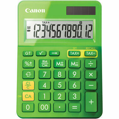 CANON Calculatrice de bureau LS123KMGR 12 chiffres vert