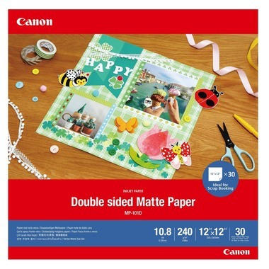 CANON Doub.Matte Photo Paper 30x30cm MP101DA4 Double sided 30 Blatt