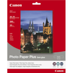 CANON Photo Paper Semi-gloss 20x25cm SG2018x10 PIXMA, 260g 20 fogli