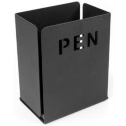 TRENDFORM Porte-crayons PEN GK3613 métal 8x10x5cm noir