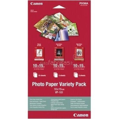 CANON Photo Pap.Variety Pack 10x15cm VP1014x6 InkJet 20 feuilles
