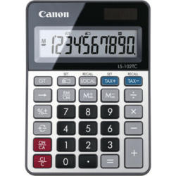 CANON Calcolatrice da scrivania CALS102TC 10-cifre, solare