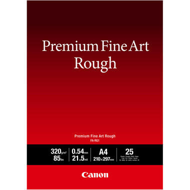 CANON Premium Paper 320g A4 FARG1A4 Fine Art Rough 25 fogli