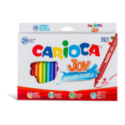 CARIOCA Penna fibra Joy 2,6mm 40615 24 pezzi