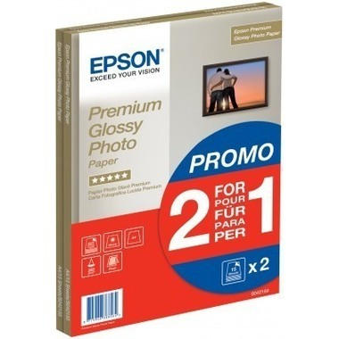 EPSON Premium Glossy Photo A4 S042169 InkJet, 255g 2x15 fogli