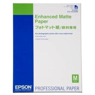 EPSON Enhanced Matte Paper A2 S042095 Stylus Pro 4000 192g 50 fogli