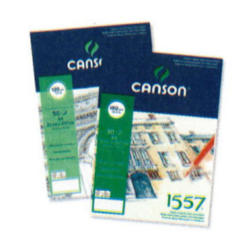 CANSON Cahier d'esquisses 1557 A5 204127413 50 flls., 180g
