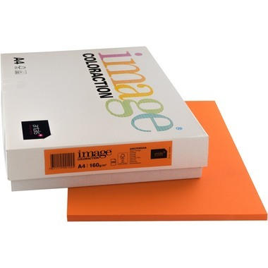 IMAGE COLORACTION Papier à copier Amsterdam A4 266728 160g, orange 250 feuilles
