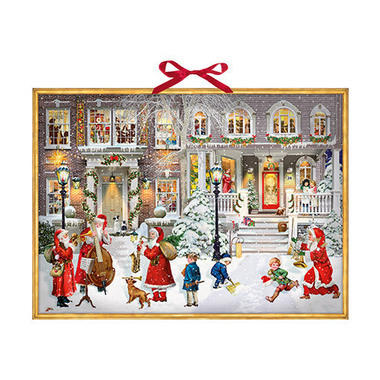 COPPENRATH Adventskalender 52x38cm 94787 A Wonderful Christmas Time