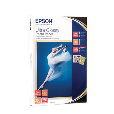 EPSON Ultra Glossy Photo 10x15cm S041943 Stylus DX 3800 300g 50 Blatt