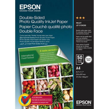 EPSON Photo Paper A4 S400059 InkJet 140g double-s. 50 Blatt