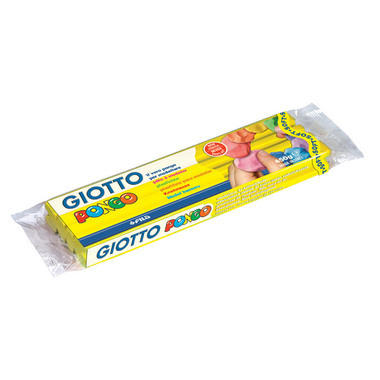 GIOTTO Pâte à modeler Pongo 450g 514401 jaune