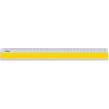 DUX Righello Joy Color 30cm FA-JC/30Y Alu, giallo