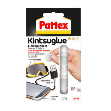 PATTEX Kintsuglue PFK5W Kintsuglue blanc 3 x 5g