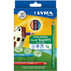 LYRA Crayon de couleur 3941120 12 couleurs étui