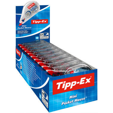 TIPP-EX Mini Pocket Mouse 8922365 10 Stück