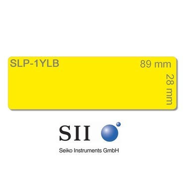 SEIKO Etichette indirizzo 28x89mm SLP-1YLB giallo 2x130 pezzi